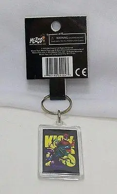 mezco kick-ass movie double sided lucite keychain - kick-a$$ &