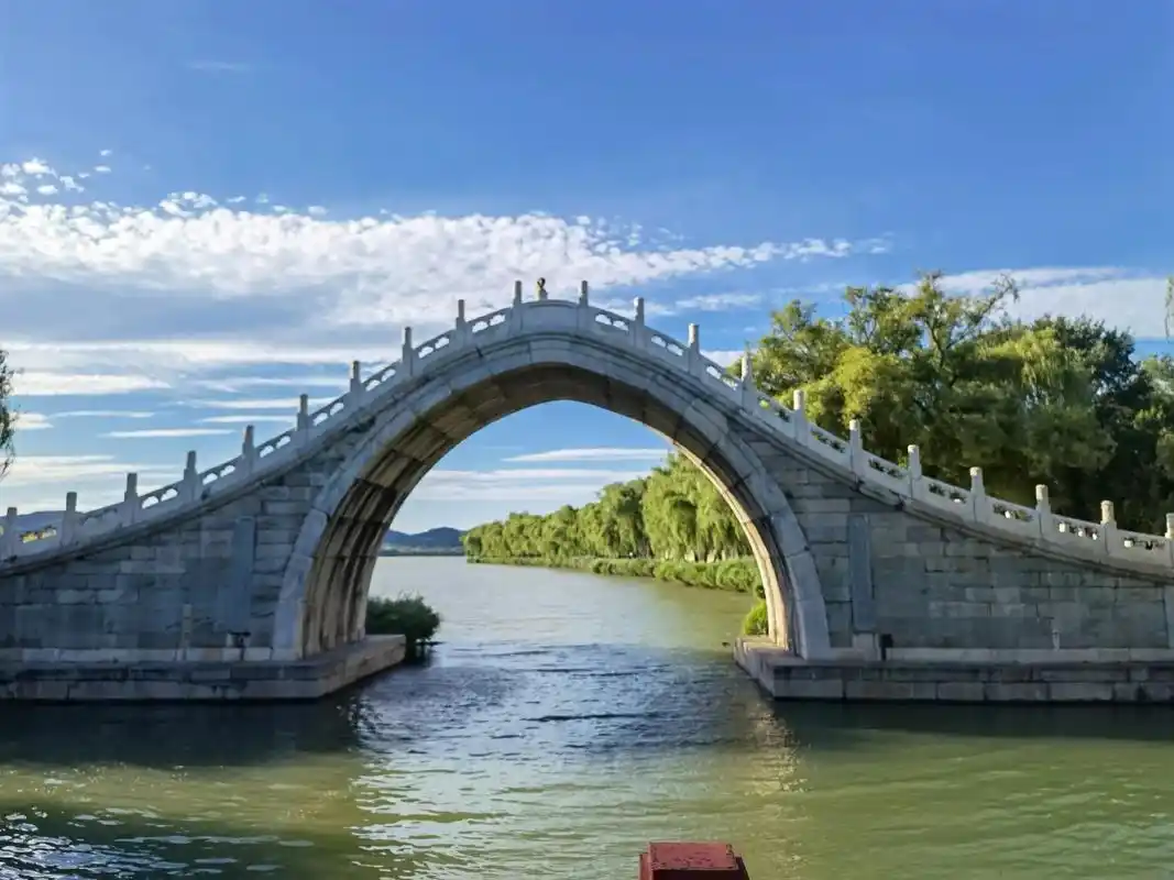 今天的颐和园美景