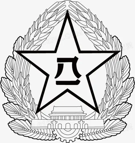 八一军徽图片