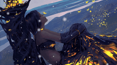 爱琴海 圣托里尼岛 动态壁纸