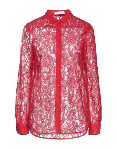 manuel ritz女款粉色衬衫|lace shirts & blouses