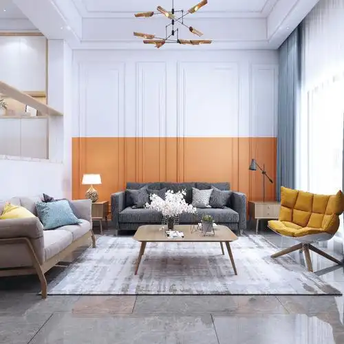 艺术漆的客厅有多"出彩"?