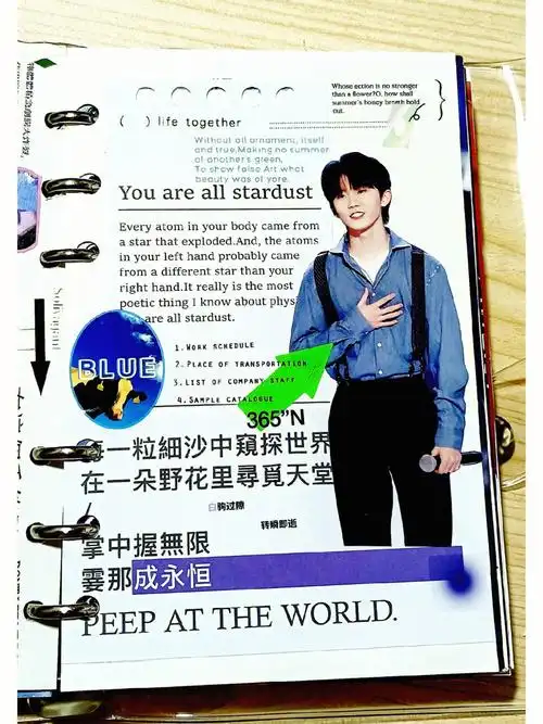 追星手帐马嘉祺丁程鑫