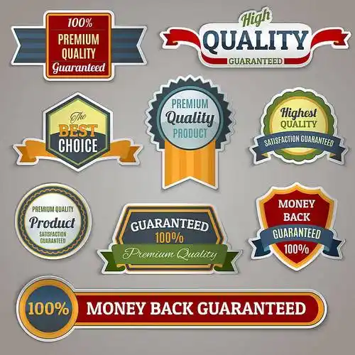 质量标签贴纸图片