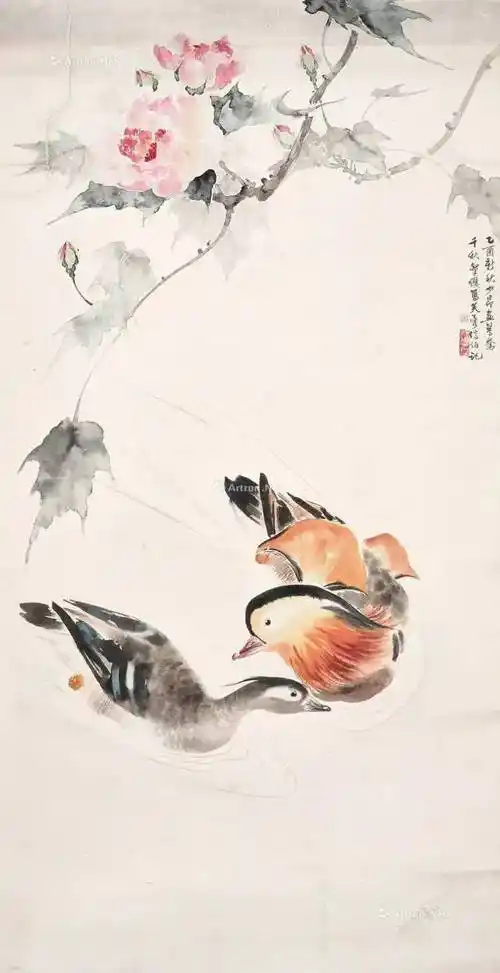 古今名家鸳鸯画欣赏