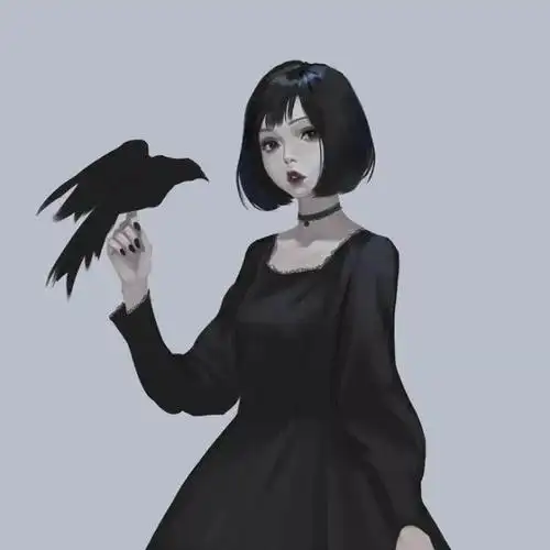 周五|冷淡忧郁系女生头像