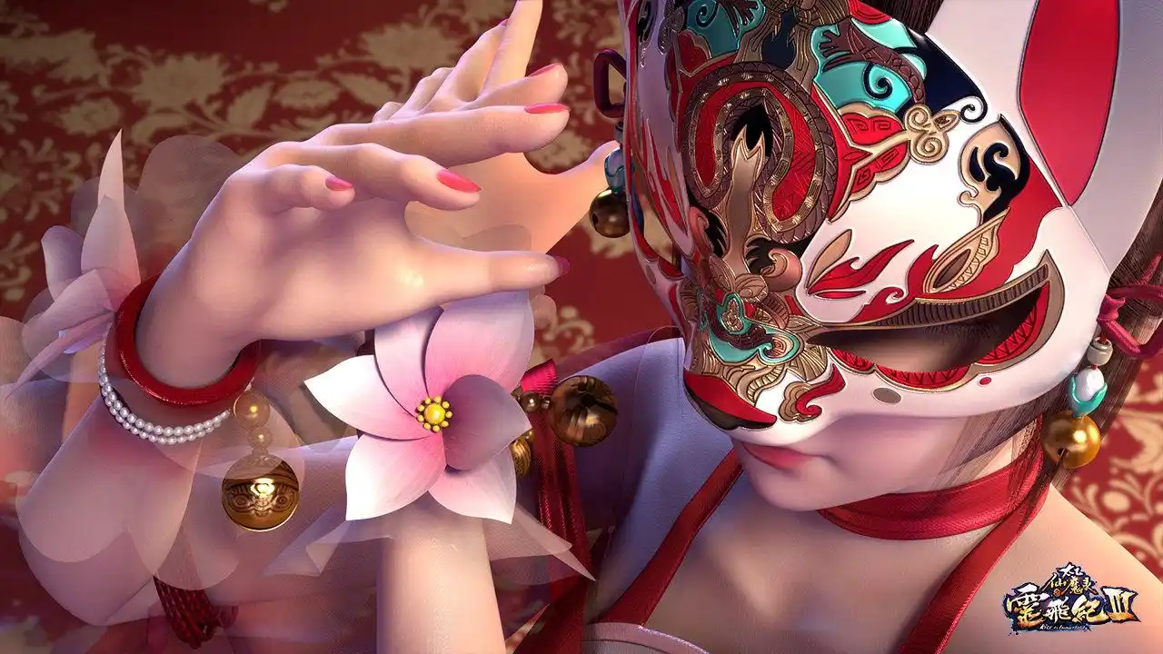 太乙仙魔录之灵飞纪:高清甜美壁纸福利,古风二次元仙魔动漫神作