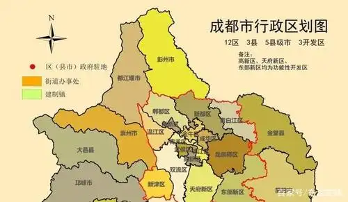 成都市地图