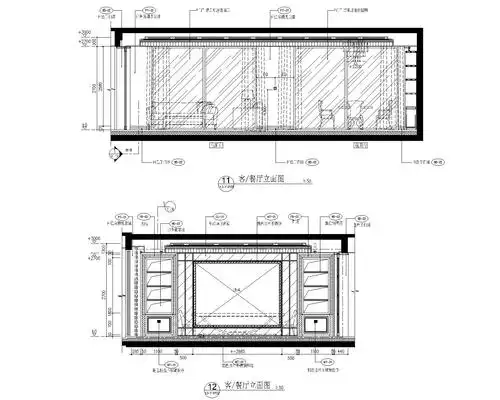 [南昌]新力洲悦法式半岛风格样板房装修施工图 高清效果图