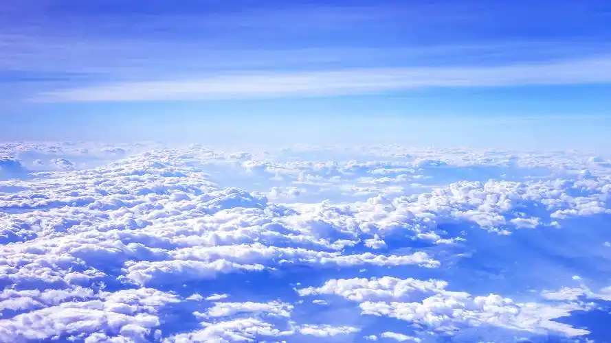 蓝天白云(风景静态壁纸) - 静态壁纸下载 - 元气壁纸
