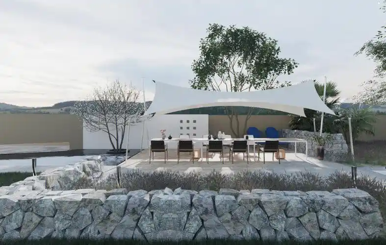 诧寂风别墅景观设计