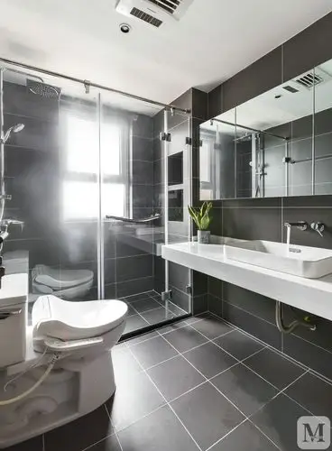 2万150㎡简约三房装修灰色现代简约风案例二-红星美凯龙家装效果图