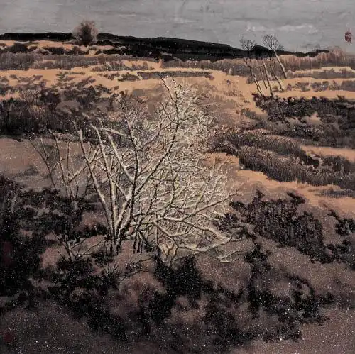 暖冬 97cm×90cm 张雄鹰/河北