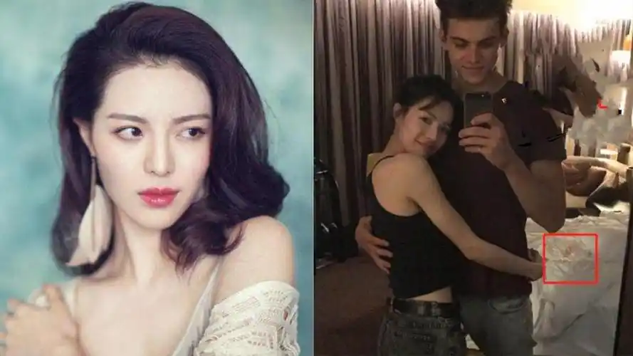 钟楚曦与外籍男友多张亲密照曝光,两人疑三年前就已经开始恋爱