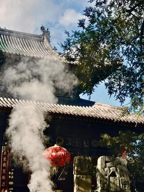 镇海寺 明月池 殊像寺03jio06也太疼了[猪头r]#五台山攻略