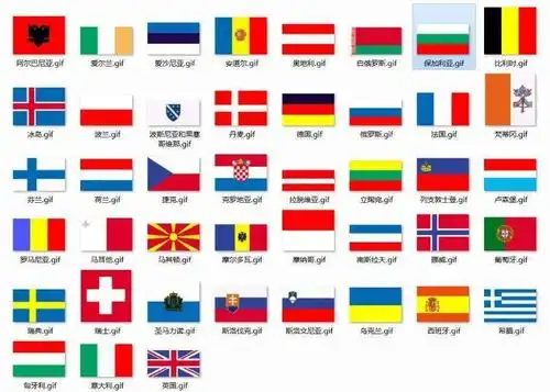 这是波兰国旗↑这是印度尼西亚国旗↑这是荷兰国旗↑这是俄罗斯国旗