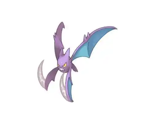 《精灵宝可梦》图鉴169:有两对翅膀的蝙蝠宝可梦——叉字蝠_手机搜狐