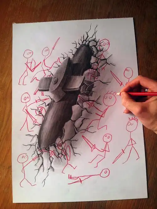 ramonbruin超牛3d立体画23幅