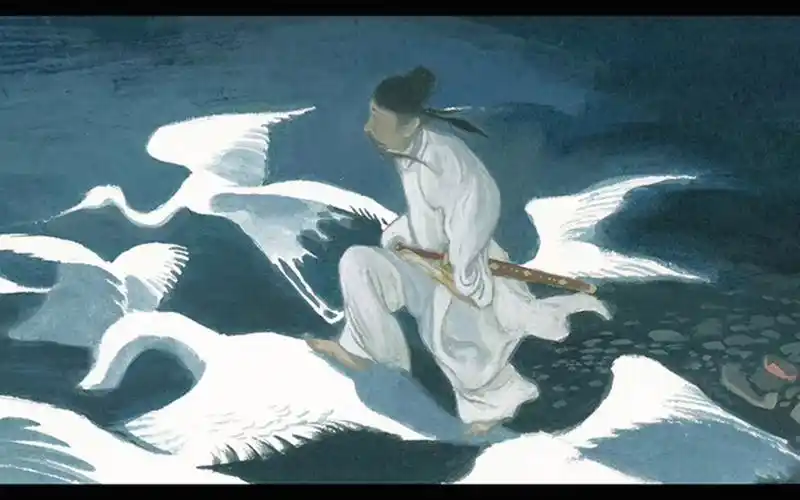 当我把李白之死剪成了动画并配上国家宝藏的bgm后