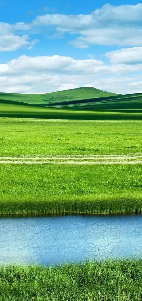 分享 精美绝伦 蓝天白云 青山 绿水 做屏保 保护好自己的眼睛吧_网易