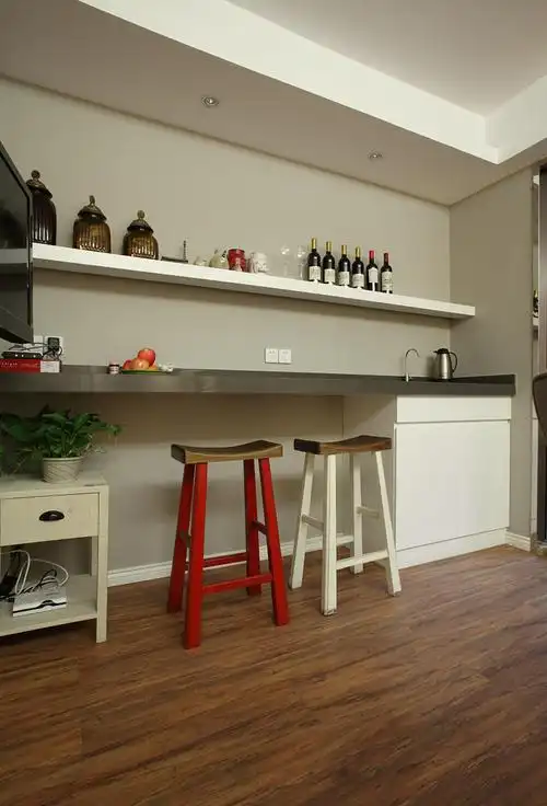 90㎡美式风格家吧台设计