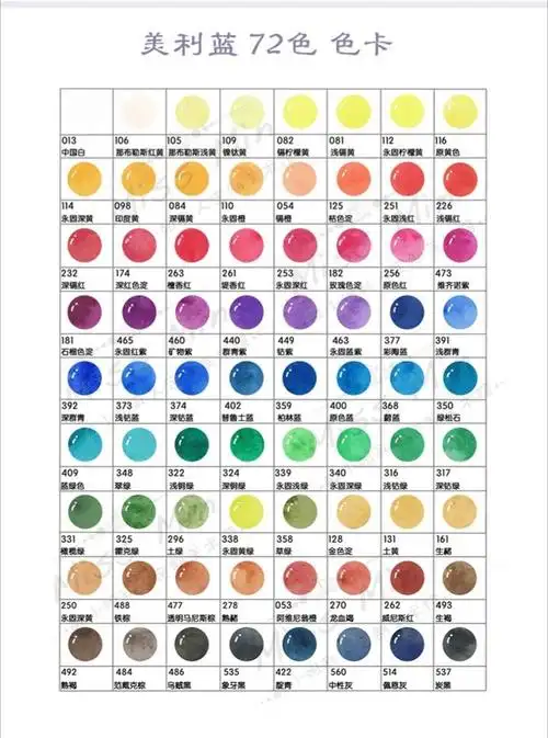 分享一波水彩色卡,还不收藏起来?