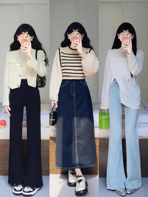 甜美温柔的女生,夏天这样的穿搭风格才是绝配,利落清爽不出错