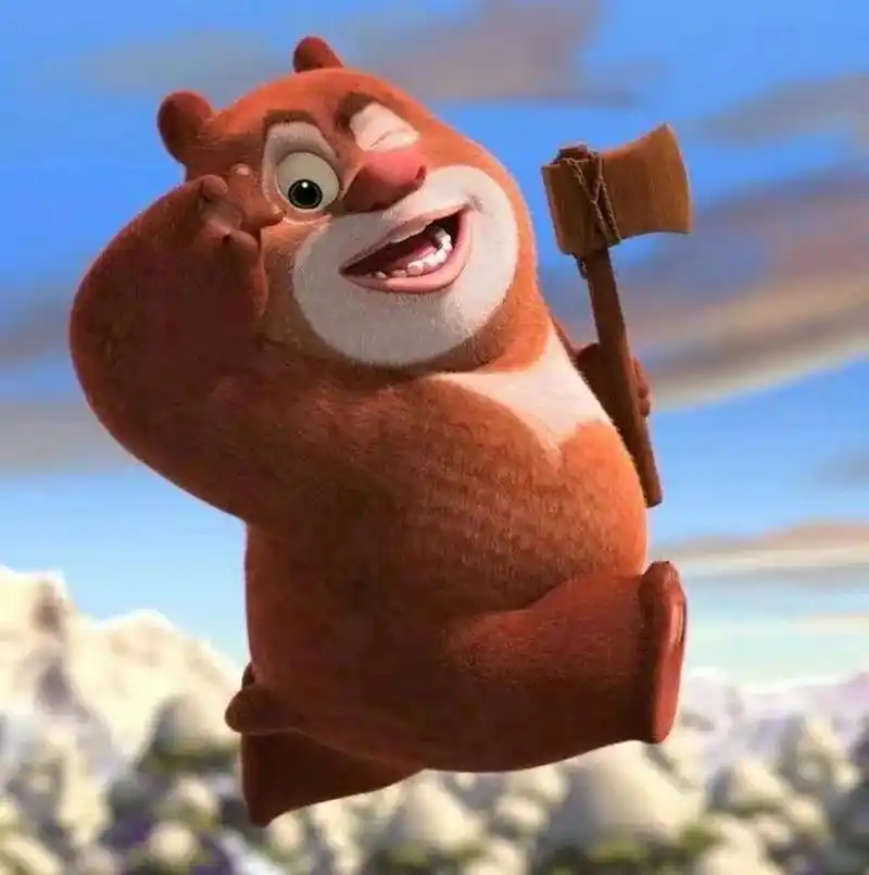 熊出没·熊大熊二表情包头像   熊大熊二都太可爱了吧