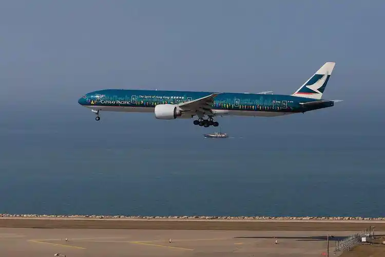 香港机场拍飞机