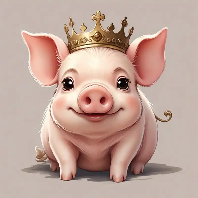 猪猪头像来袭99可爱呆萌 谁能拒绝这么呆萌的猪猪头像呢,粉粉嫩嫩的