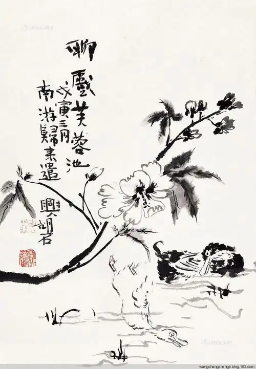 胡石花鸟虫草作品欣赏 - wangchangzhengb - wangchangzhengb的博客