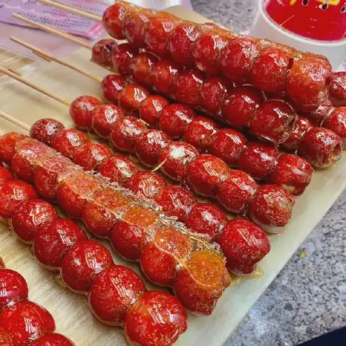 冬天看到冰糖葫芦就走不动路