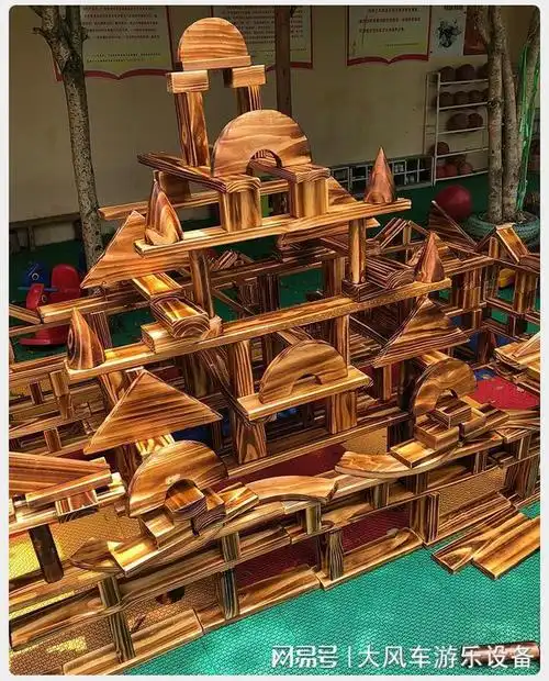 大型积木搭建成品图片
