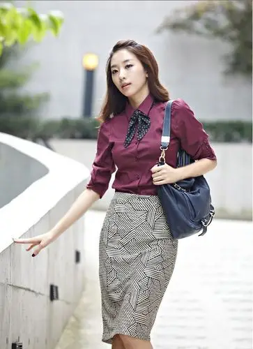 fw227日韩女装 夏季新款 白领丽人ol职业衬衫 时尚中袖女式衬衣