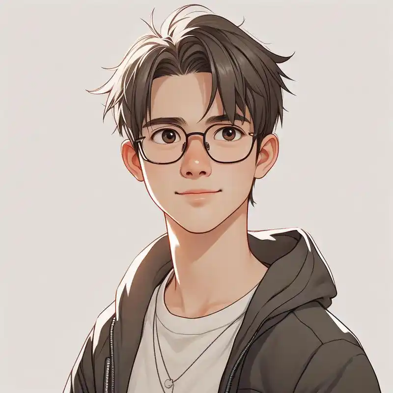 96卡通眼镜男头像精选