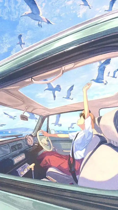 治愈系复古漫画手机壁纸 第一辑_动漫_手机壁纸下载_美桌网