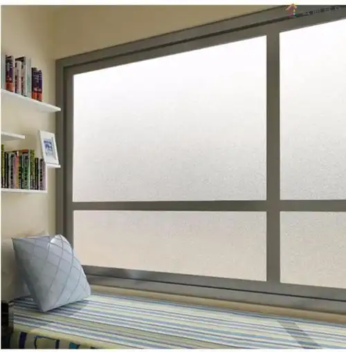 透光卫生间防走光浴室遮光贴膜窗贴玻璃纸z纯磨砂静电免胶具30x100cm