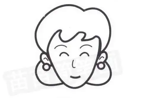 画妈妈的简笔画画妈妈的简笔画漂亮