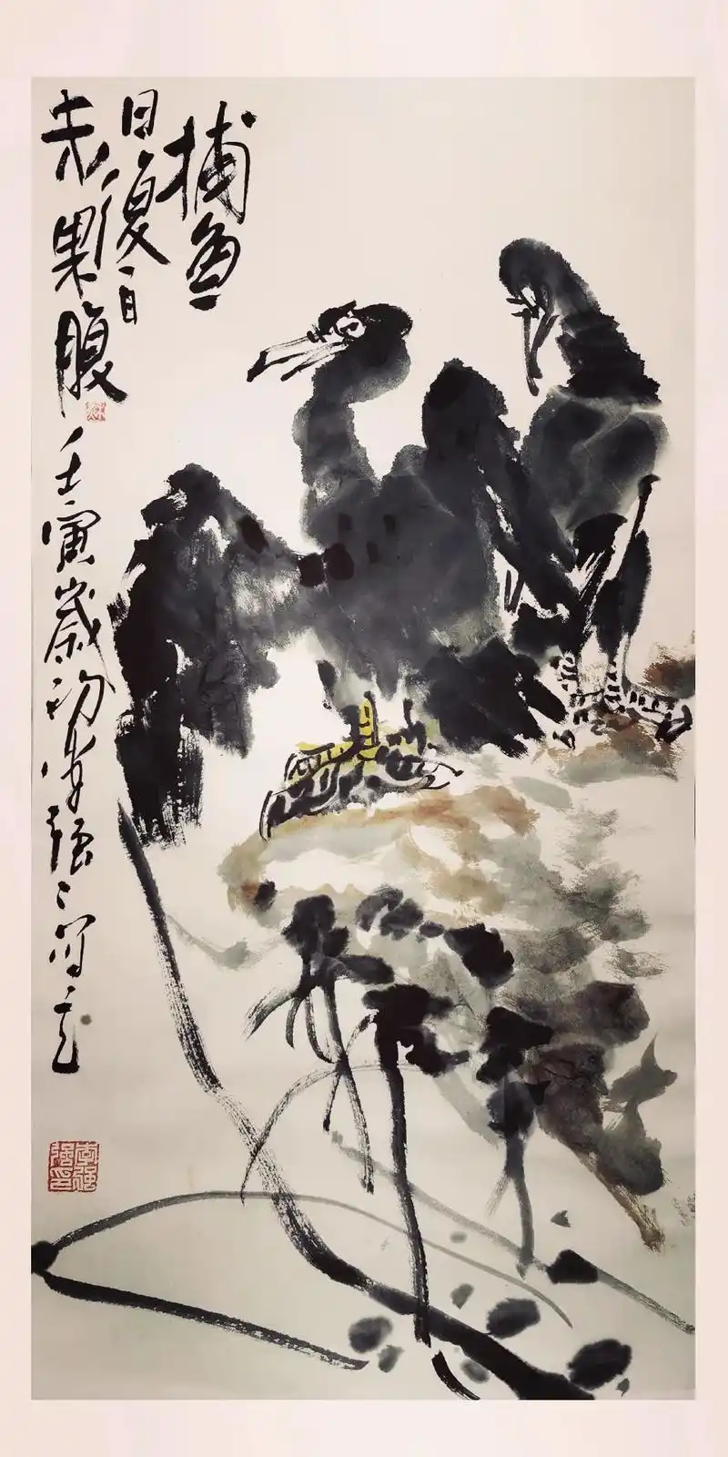 写意花鸟小品 #大写意花鸟 #国画  - 抖音