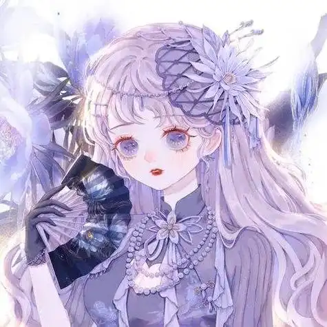 仙气女生头像 #可爱头像女卡通呆萌 #动漫少女 #甜美可爱 - 兑趑