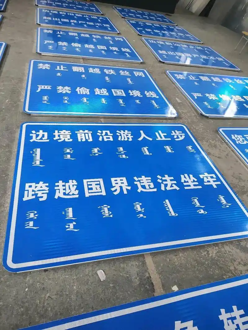 专业交通标志牌制作厂家交通标志专用铝滑槽.