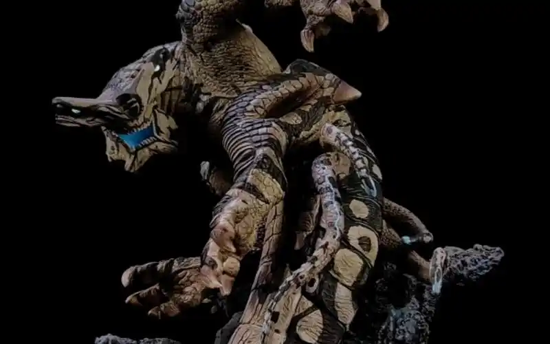 环太平洋 五级怪兽【毒妇】最终boss sideshow正版雕像