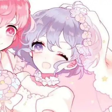 可爱动漫二次元闺蜜头像可爱闺蜜头像2020闺蜜2人可爱萌的头像图片真