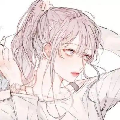 女头动漫侧脸2020最新少女动漫侧脸头像大全