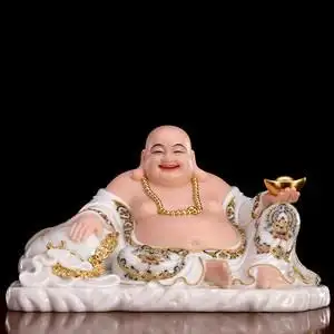 石雕弥勒佛像图片