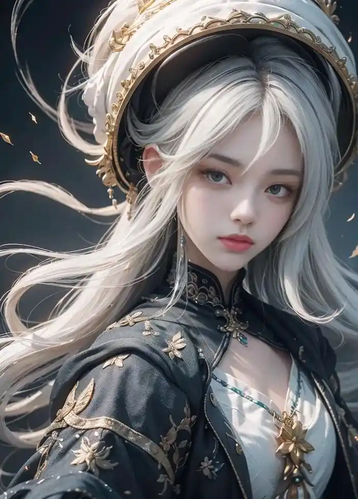 银发女王 #二次元 #白毛 #御姐 #优质头像 - 抖音