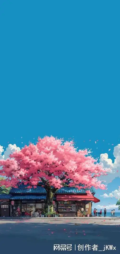 浪漫樱花套装壁纸