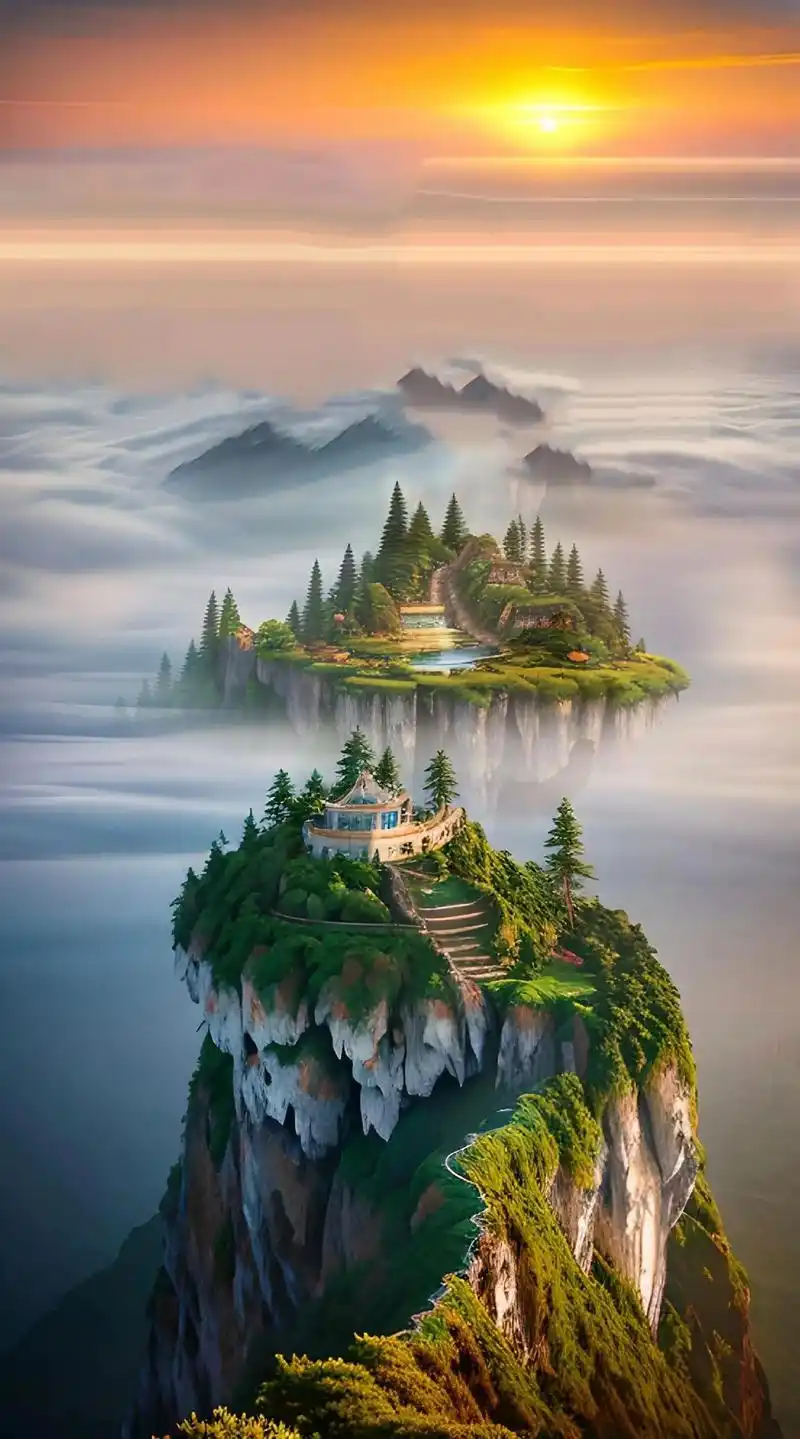 蓬莱仙岛,古为神秘的仙境,自古便有仙人往来.这个地 - 抖音