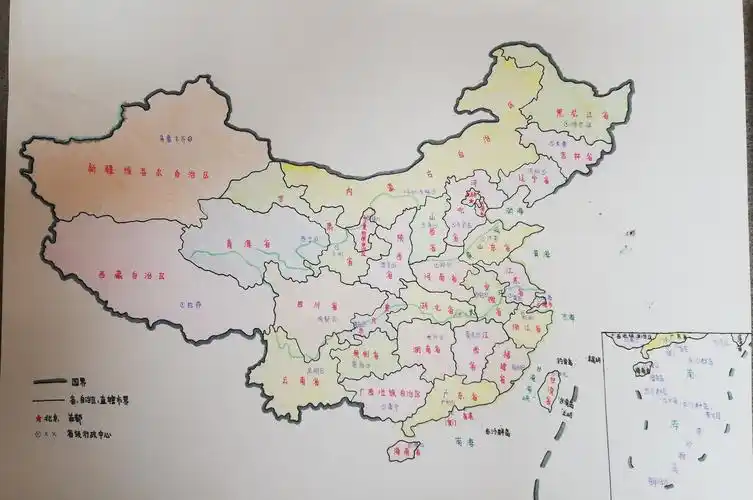 荷地中学开展庆祝新中国成立七十周年"我画我的祖国"手绘地图大赛!