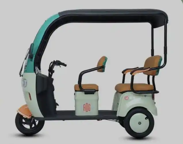 台铃宝鸽新款三轮车亮相一车接2娃能遮风挡雨价格还亲民